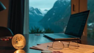 Casinoer med Dogecoin i Norge: betaling og vilkår
